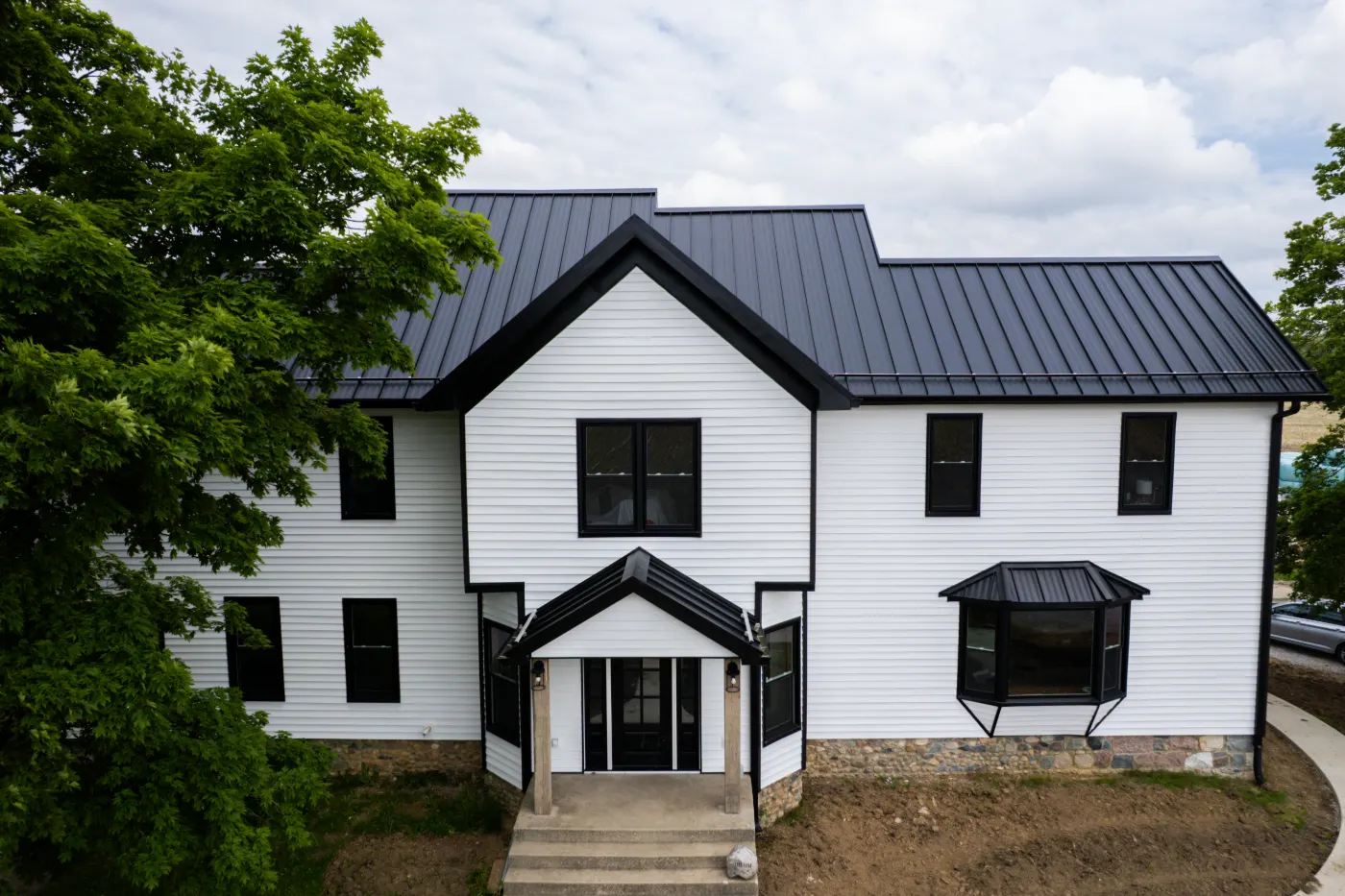 Siding installation documented in Chatham Hills